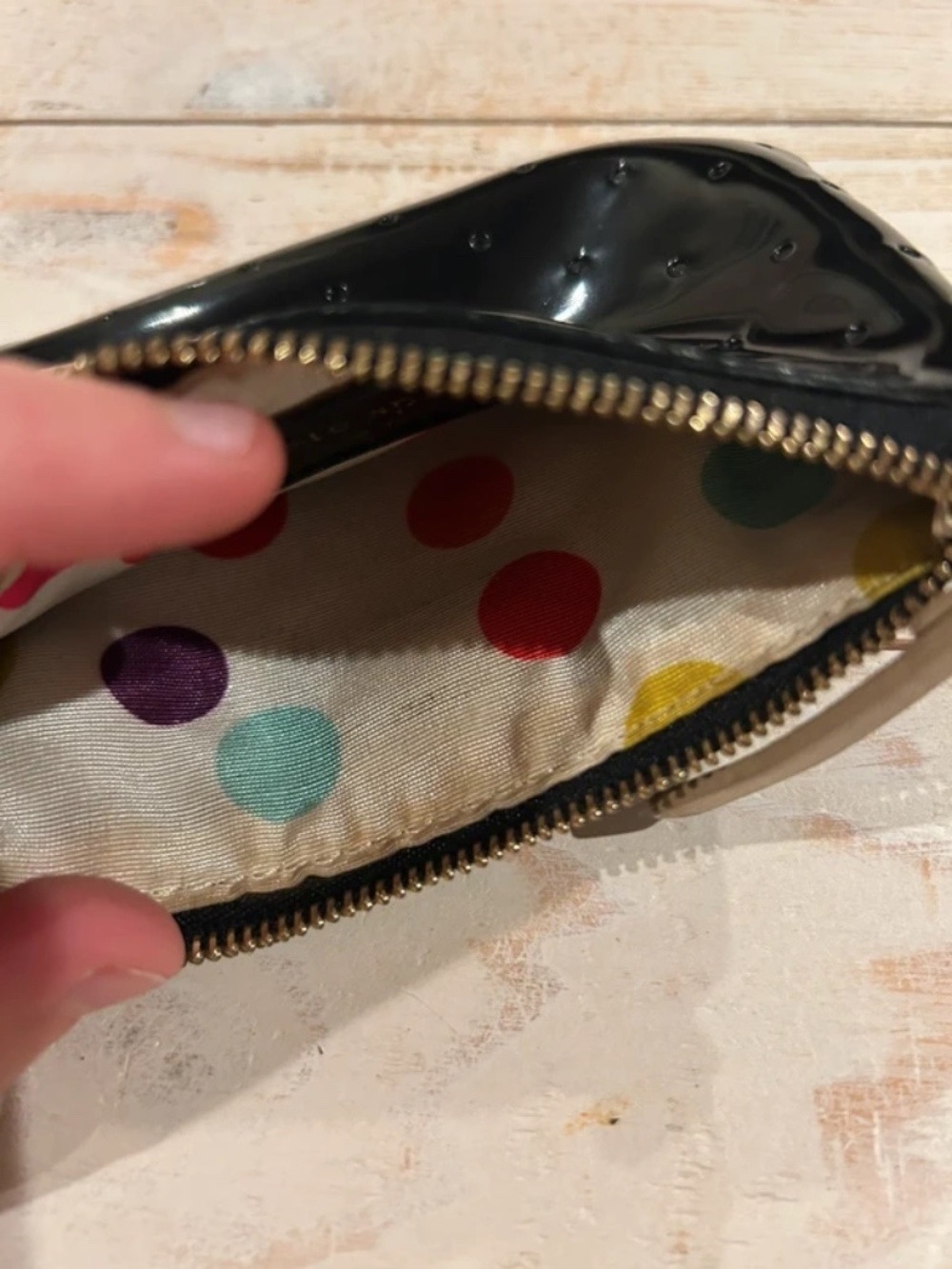 Mini Black Kate Spade Pouch - Picture 6 of 6